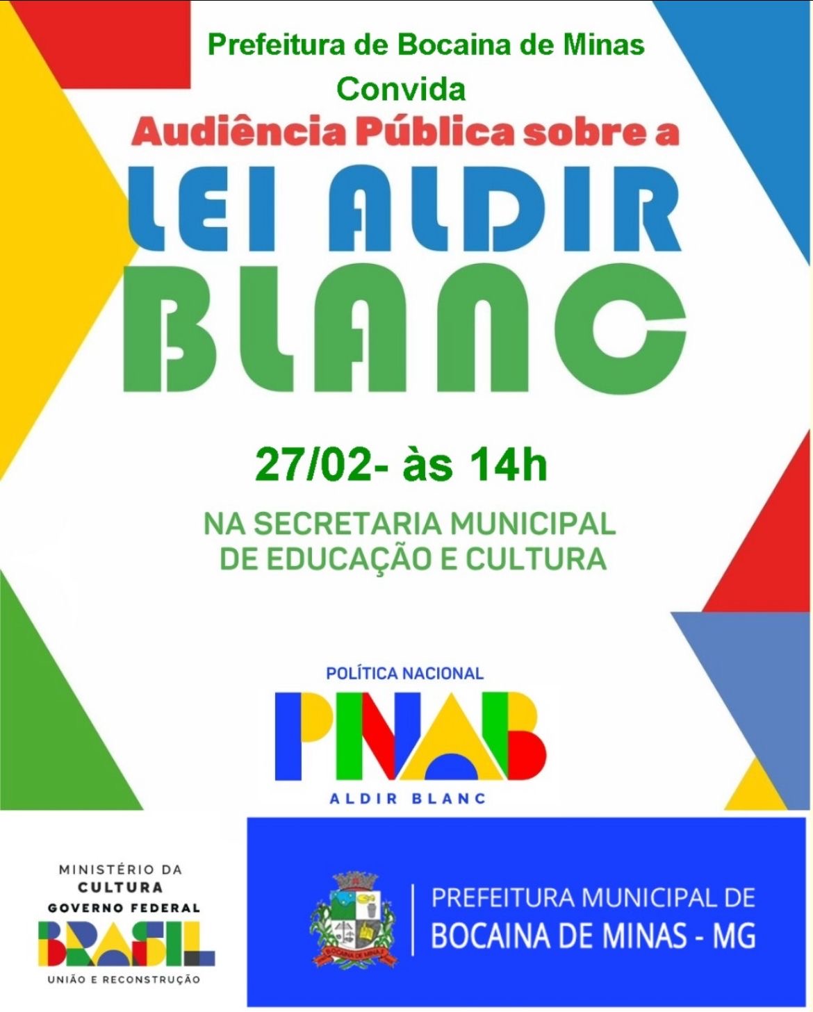 Audiência Pública – Política Nacional Aldir Blanc